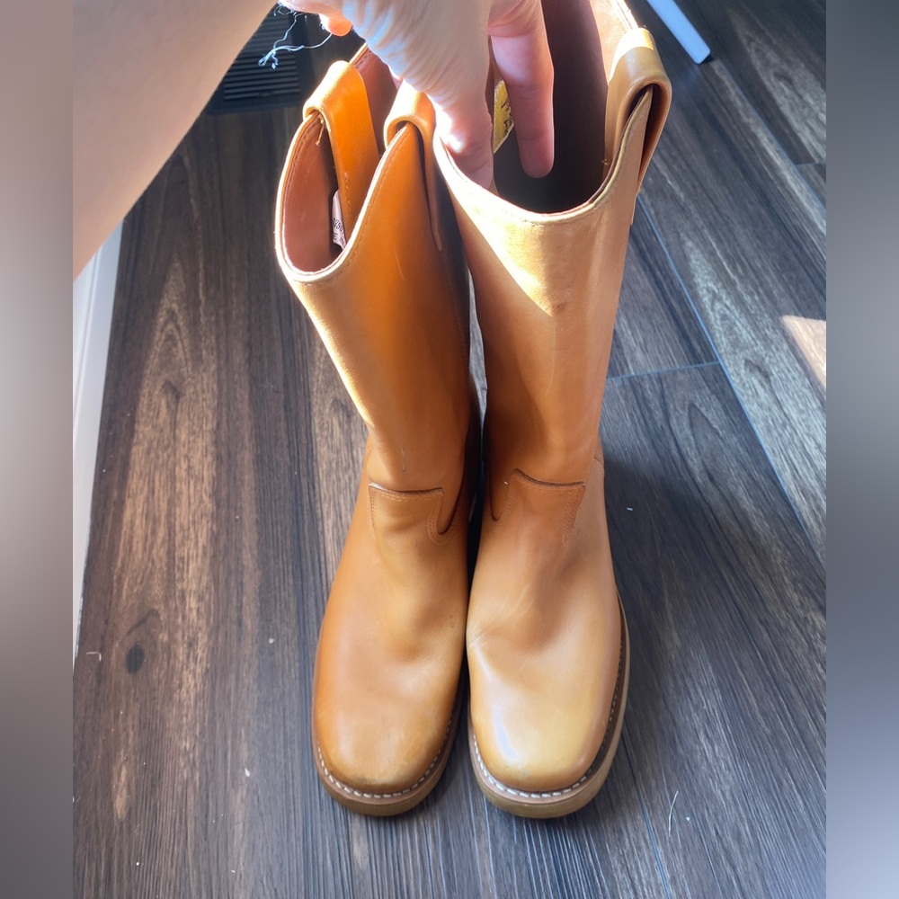 Vintage Leather western boots - Picture 3 of 16